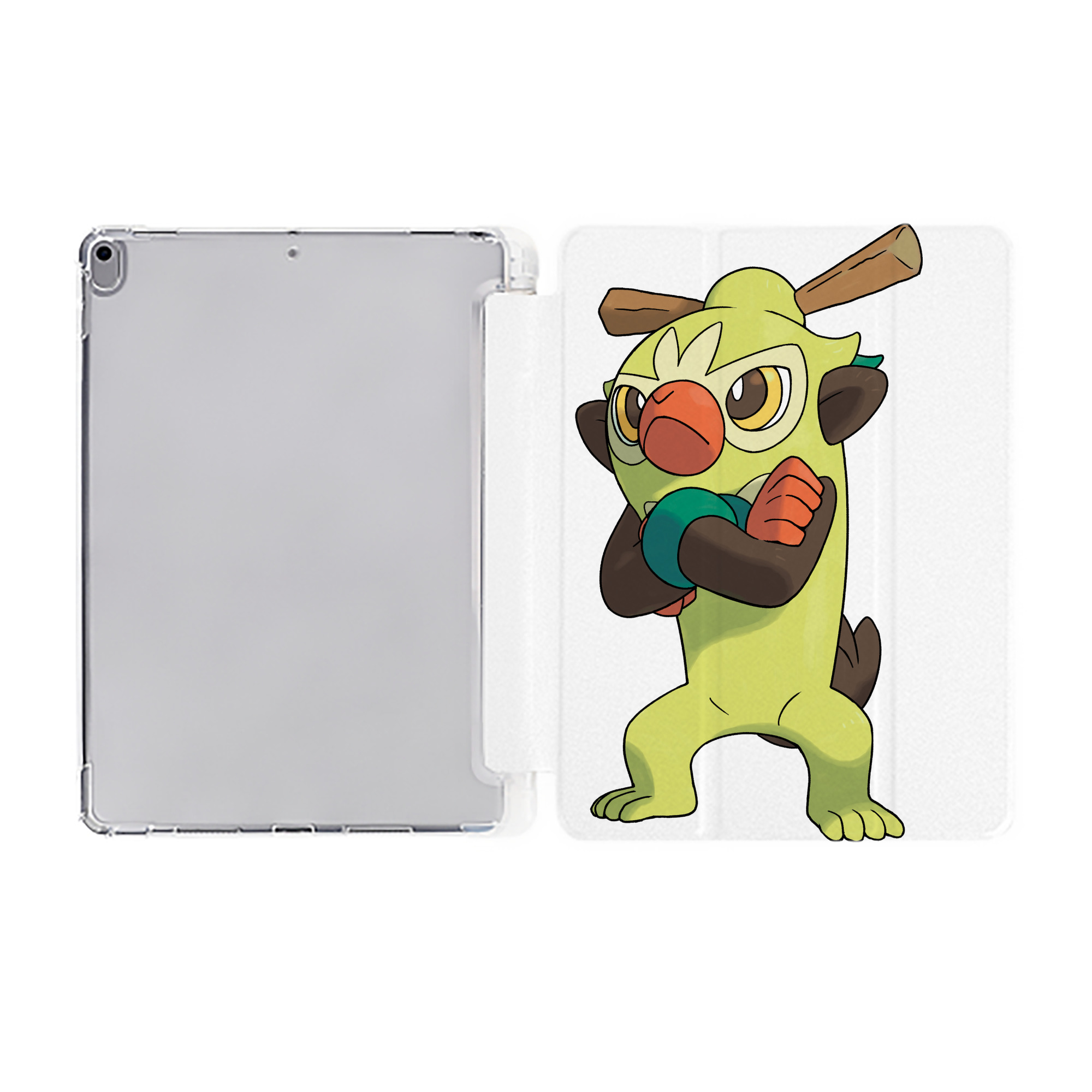 （画像用） ポケットモンスター Pokémon IPad ケース ペン収納付き 三つ折りスタンド PUレザー×シリコン 対応機種9.5/10.5/10.9インチ